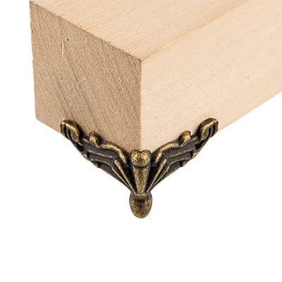 Фурнитура для шкатулок "ножка" 3.5 x 2см, №01 золото, 4шт, Mr. Carving/MMG-021 01 (5)