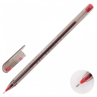 Ручка шариковая красная 0,7мм "My-Tech", на масляной основе, PENSAN/2240/25/красный (25)