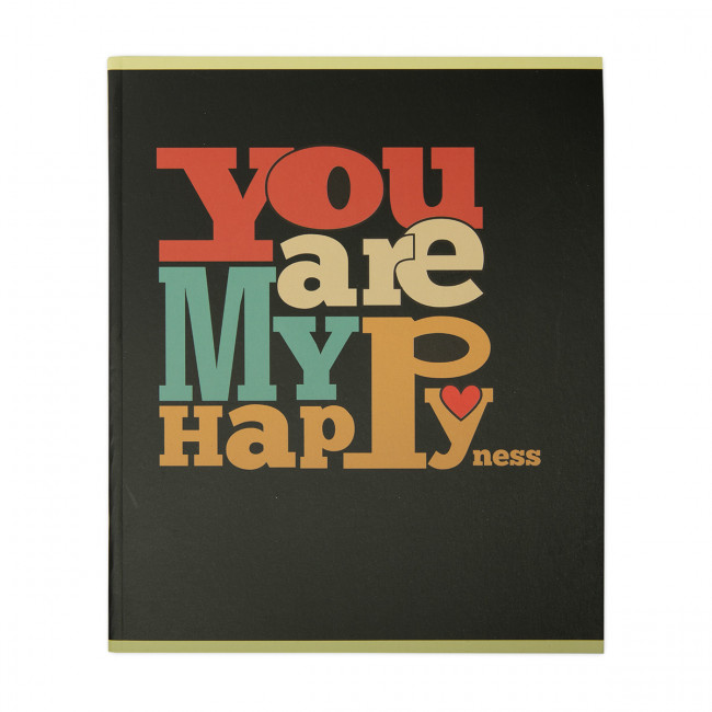 Тетрадь А5 48л клетка скоба "Мужская тема ты мое счастье" "Светоч" (10)