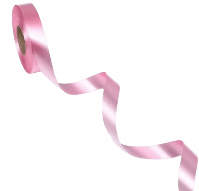 Лента 1,6см*6м декоративная, св.розовая Классика, Магистр/MAG1,6*6-1148