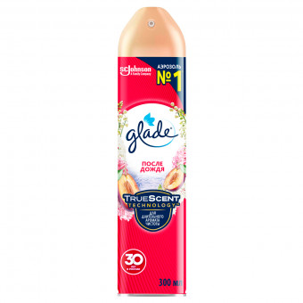 Освежитель воздуха аэрозольный Glade "После дождя", 300мл