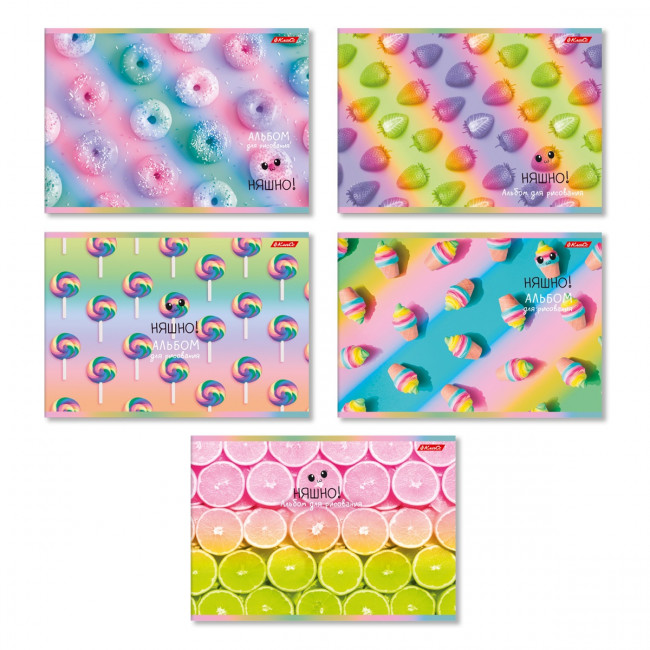 Альбом для рисования А4 40л скоба "Пальчики оближешь" "Светоч" (5) Альбом для рисования А4 40л скоба "Пальчики оближешь" "Светоч" (5)
