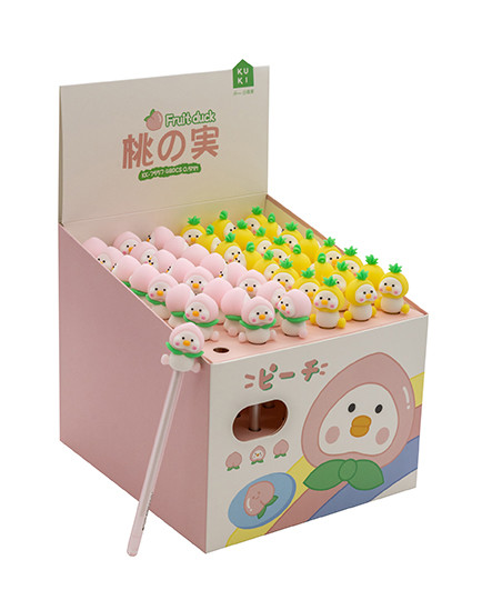 Ручка фигурная гелевая "Утята" CK-144 KK-7557 (48/48/1728)