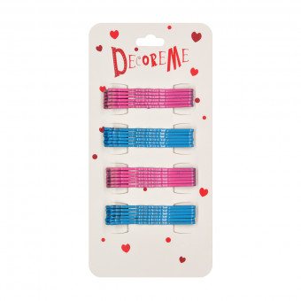 Набор невидимок 4,8см для волос, 24 шт, BV/2-718/19 (12)