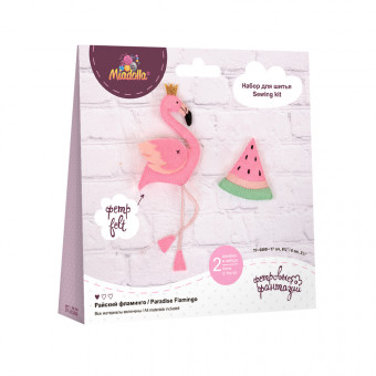 Набор для шитья "Райский фламинго", Miadolla/TF-0309