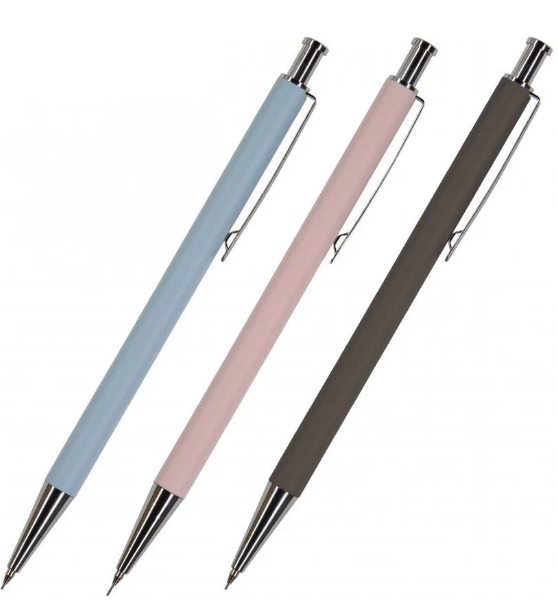 Карандаш механический 0.5мм HB "SimpleGraphix", 3 цвета ассорти, BV/21-0058 (36)