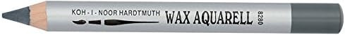 Карандаш восковой акварельный, серый средний, Wax aquarell Koh-I-Noor/8280071002KS (4)