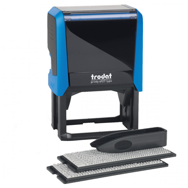 Штамп 60*40мм самонаборный, 8строк, 2 кассы,188543, Trodat