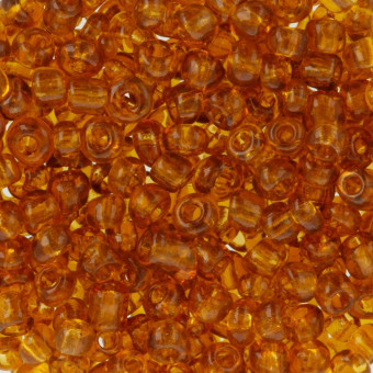 Бисер "Zlatka" GR 08/0 (0001-0021А) 10 г №0002C янтарный