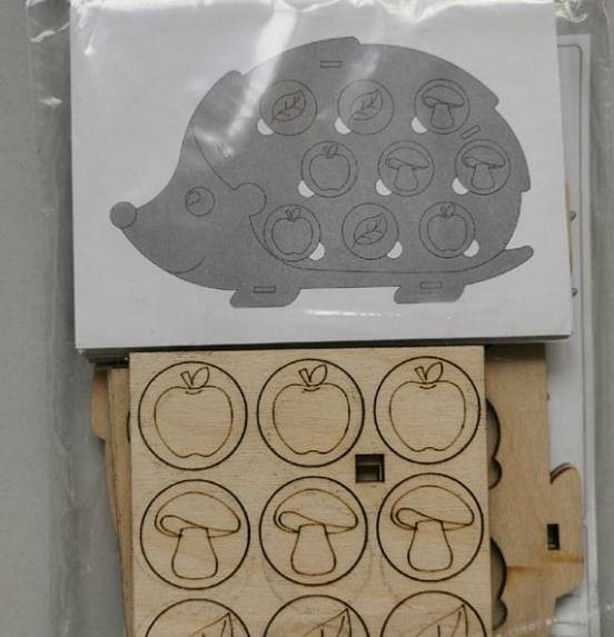 Конструктор "Умный ежик" Конструктор "Умный ежик"