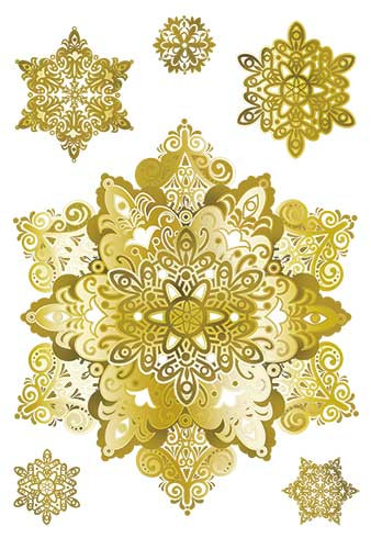 Набор наклеек для декор. Интерьера рн4м-45 (25*17)