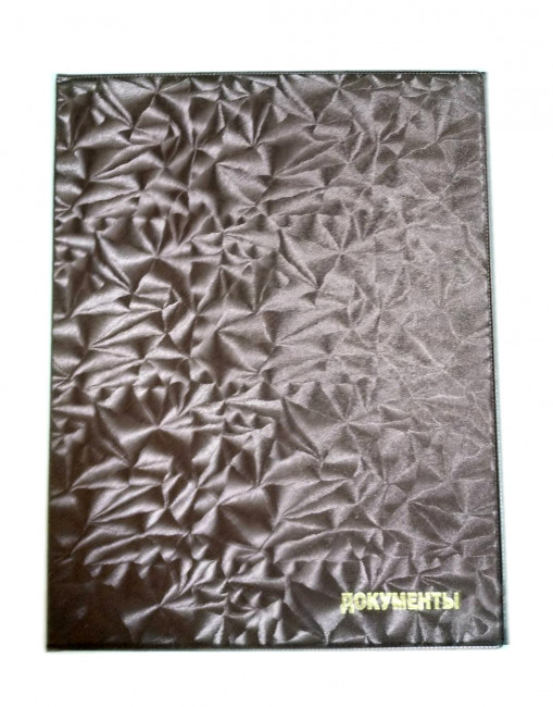 Органайзер для документов из ПВХ "шёлк" А4 на 2 персоны, бордовая WENZER OFFiCE