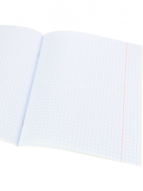 Тетрадь 12 клетка "Классика. Голубая" скрепка, Проф-Пресс/12-9210 (25/250)
