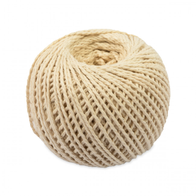 Нитки 1.5 мм 110м 100% хлопок, цвет натуральный, Gamma/ХН-110