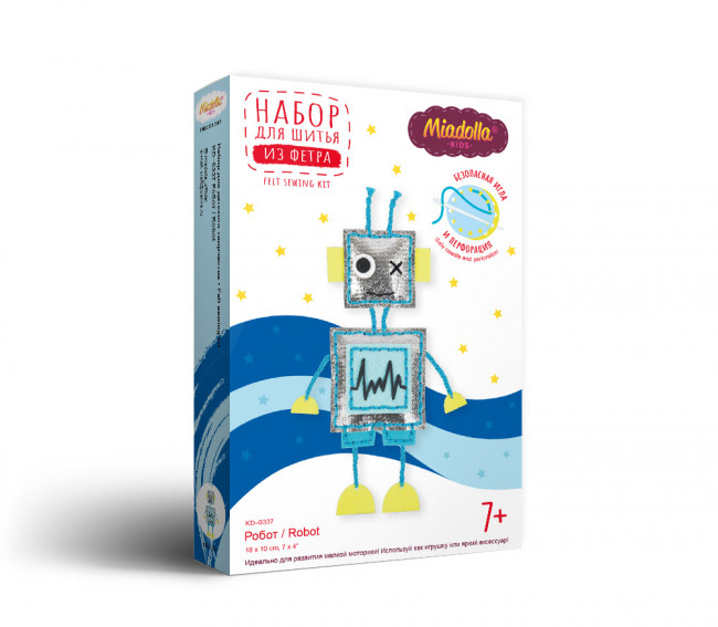 Набор для шитья "Робот", Miadolla/KD-0337