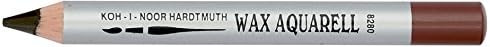 Карандаш восковой акварельный, сиена натуральная, Wax aquarell Koh-I-Noor/8280032002KS (4)
