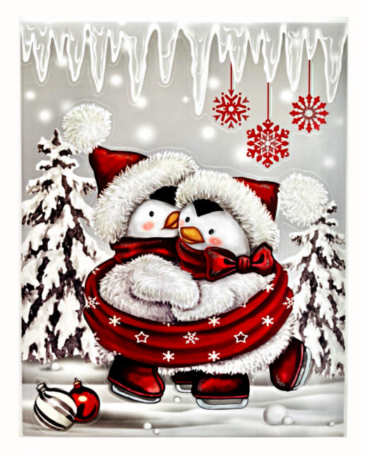 НАКЛЕЙКА ДЕКОРАТИВНАЯ, DARLENS «СНЕГОВИК», 300Х420 ММ, АССОРТИ (12) НАКЛЕЙКА ДЕКОРАТИВНАЯ, DARLENS «СНЕГОВИК», 300Х420 ММ, АССОРТИ (12)