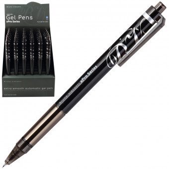 Ручка гелевая автоматическая 0,5мм синяя "xPro", BV/20-0394/11 (36)