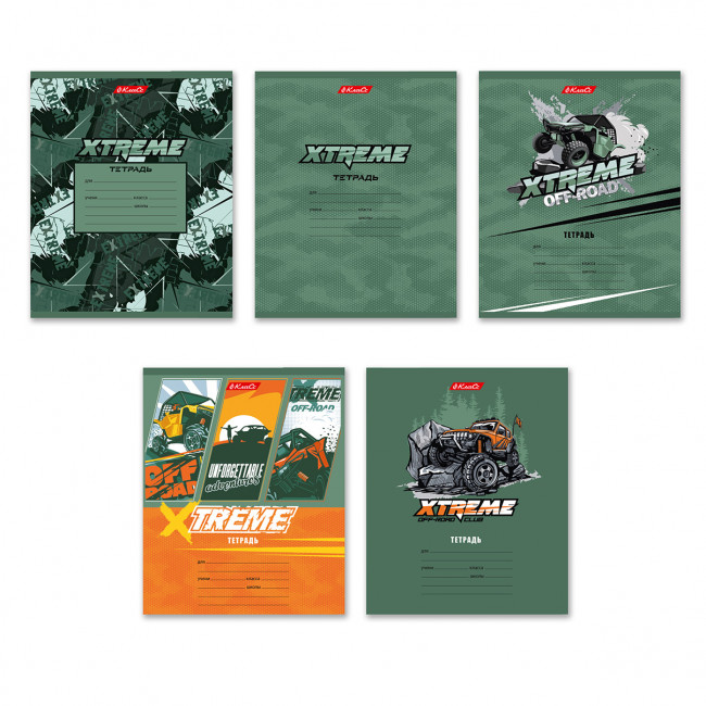 Тетрадь A5+ 12л клетка скоба "Экстрим" "Светоч" Тетрадь A5+ 12л клетка скоба "Экстрим" "Светоч"