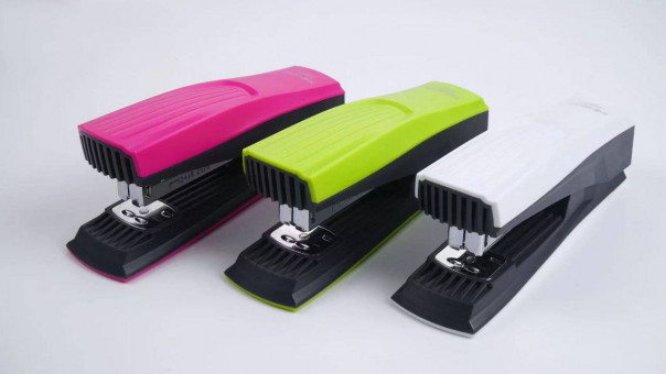 Степлер №24/6 пластиковый, цв. ассорти, Cobest/DS372 (12)