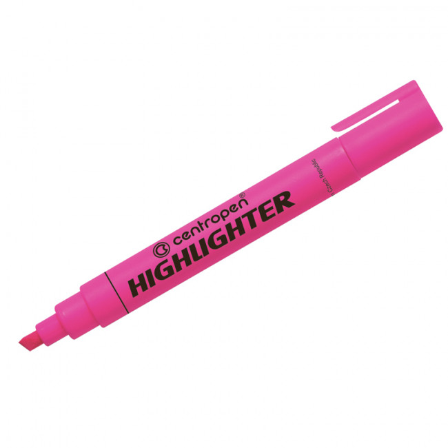 Текстовыделитель Centropen "8852" розовый, 1-5мм (10)