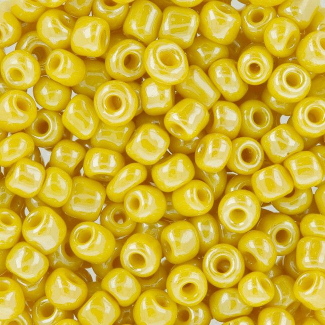 Бисер 10 г, желтый, Zlatka/GR №0122