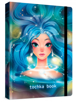 Точкабук Medium "Девушка-вода". Формат:240х160х14мм 144стр, Проф-Пресс Точкабук Medium "Девушка-вода". Формат:240х160х14мм 144стр, Проф-Пресс
