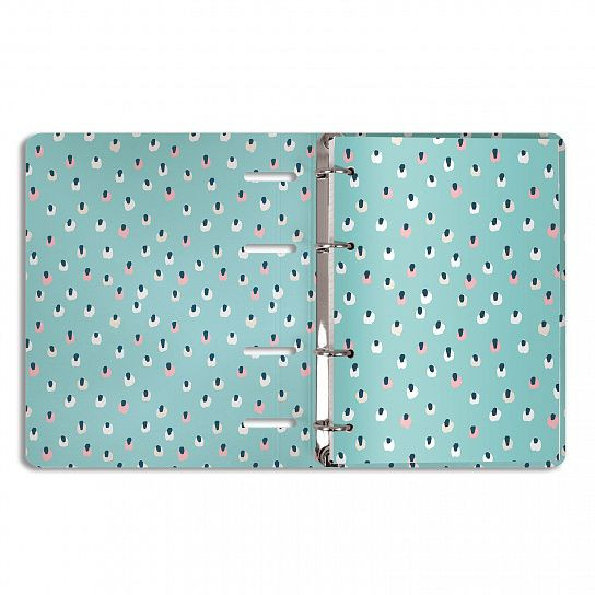 Тетрадь А5 120л клетка, на кольцах, со см. блоком, PASTEL FAUVISM LOREX/ LXNBCL-PF (10)