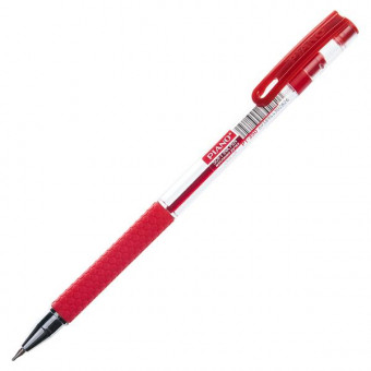 Ручка шариковая 0,5мм красная "Piano Soft Ink Pen", на масляной основе, прозрачный корпус, PIANO/PT-350-12/красн/ (12/288) Ручка шариковая 0,5мм красная "Piano Soft Ink Pen", на масляной основе, прозрачный корпус, PIANO/PT-350-12/красн/ (12/288)