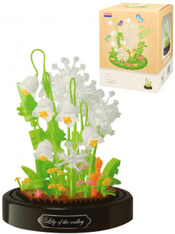 Конструктор 10,6х10,6х13,2см пластиковый "Balody", 480 деталей, Рыжий Кот/18498BA