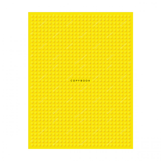 Тетрадь для записей со сменным блоком А5 160л. клетка "Yellow points" ламинация матовая, BG (24)