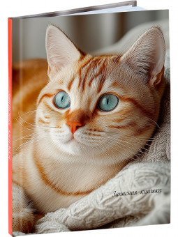 Записная книжка А6 48л клетка "Уютные котики - 3", склейка, Проф-Пресс/48-9513 (40)