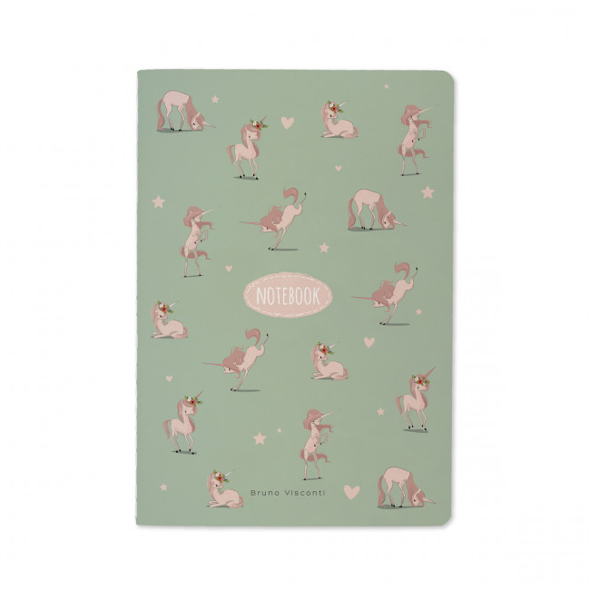 Тетрадь 40 клетка "Unicorn. Розовые сны" сшивка, BV/7-40-001/137 (24)