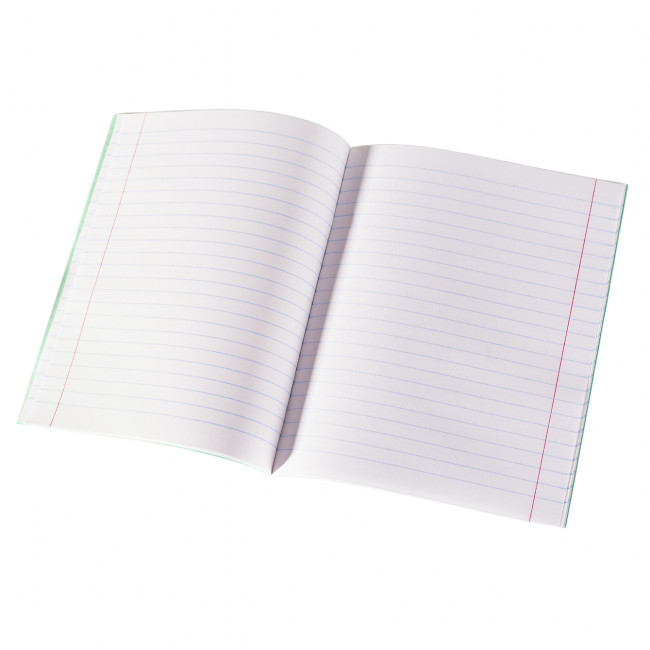 Тетрадь 12 линия, скрепка, офсет, 60 г/м2 (фоновая зелёная обложка) (20/200) Тетрадь 12 линия, скрепка, офсет, 60 г/м2 (фоновая зелёная обложка) (20/200)