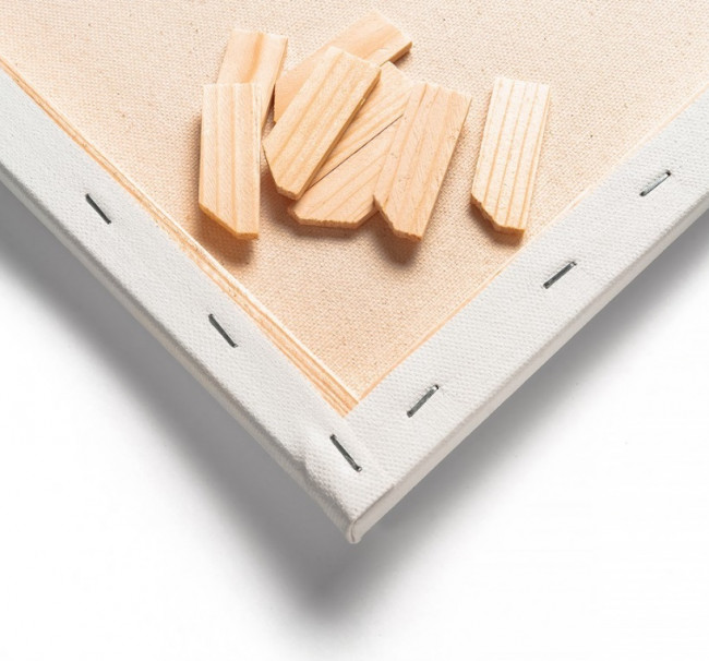 Холст 100х100см на подрамнике, 100% хлопок. 380г/м2, Pinax/20.100100