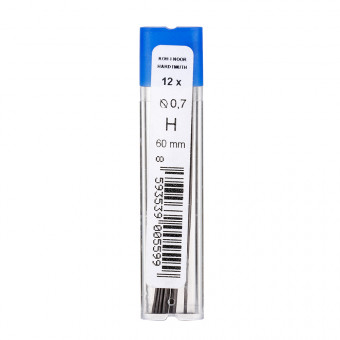 Стержни H для механических карандашей, 12шт. Koh-I-Noor/416200H007PK H Стержни H для механических карандашей, 12шт. Koh-I-Noor/416200H007PK H