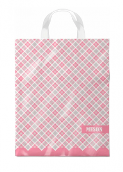 Пакет 28*35 ПВД "Мезон" с петлевой ручкой (25/500)