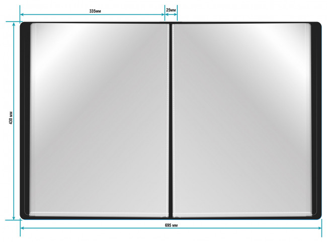 Папка-конверт А4 180мкр на кнопке, пластик, с перфорац., прозрачный, PK880CLEAR Бюрократ/288969 (5) Папка-конверт А4 180мкр на кнопке, пластик, с перфорац., прозрачный, PK880CLEAR Бюрократ/288969 (5)
