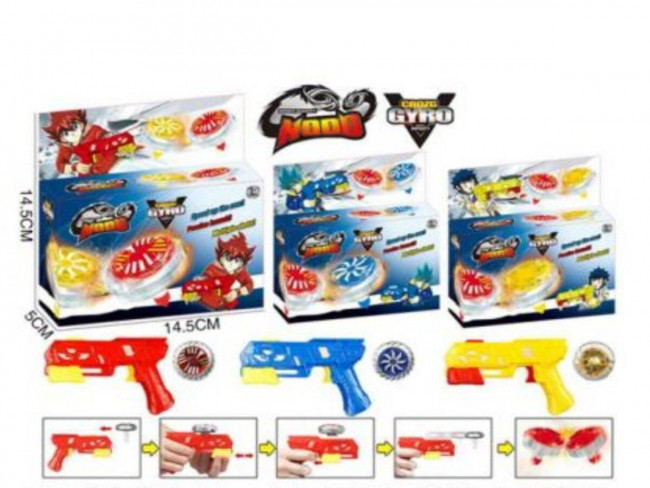 Запускалка-пистолет (14,5х5х14,5 см, цвет микс, в коробке) ( Арт. 1903175)