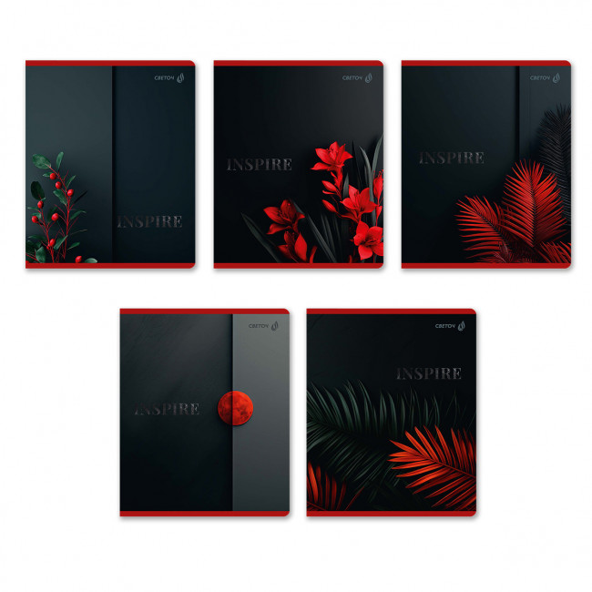 Тетрадь 96 клетка "Тень полуночного сада" скрепка, Светоч (5/30)