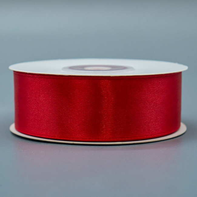 Лента 2,5см 22,85м атласная, красная, Микрос/ч37737 (5) Лента 2,5см 22,85м атласная, красная, Микрос/ч37737 (5)