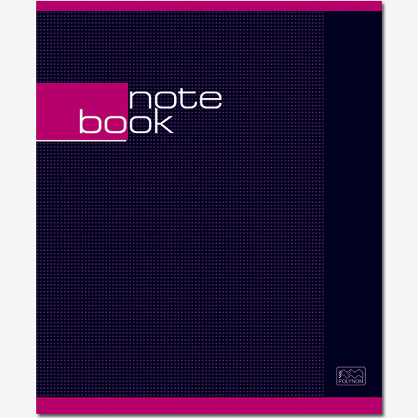 Тетрадь А5 48л клетка "Строгая Тетрадь" скрепка, Полином/2359 (40)