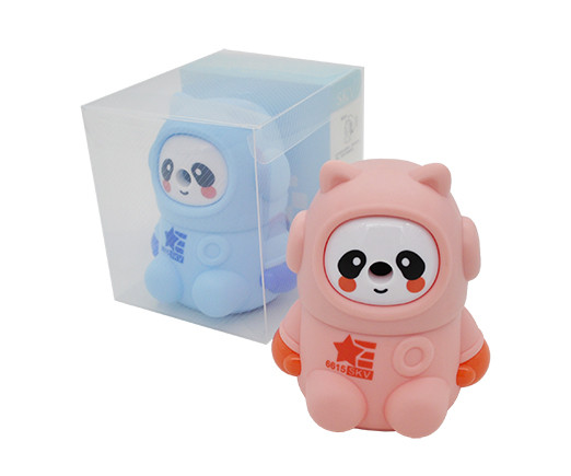 Точилка механическая SKV DA-66 "Панда-космонавт" 1 режим, 10*7*9см, цвета ассорти, в упаковке ПВХ №6615 (1/6/96) Точилка механическая SKV DA-66 "Панда-космонавт" 1 режим, 10*7*9см, цвета ассорти, в упаковке ПВХ №6615 (1/6/96)