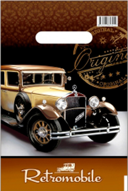 Пакет ПВД (20*30) 30 мкм "Ретромобиль" (100)