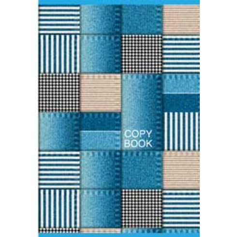 Тетрадь для записей 96л. А4 в клетку "Модная джинса" ламинация Тетрадь для записей 96л. А4 в клетку "Модная джинса" ламинация