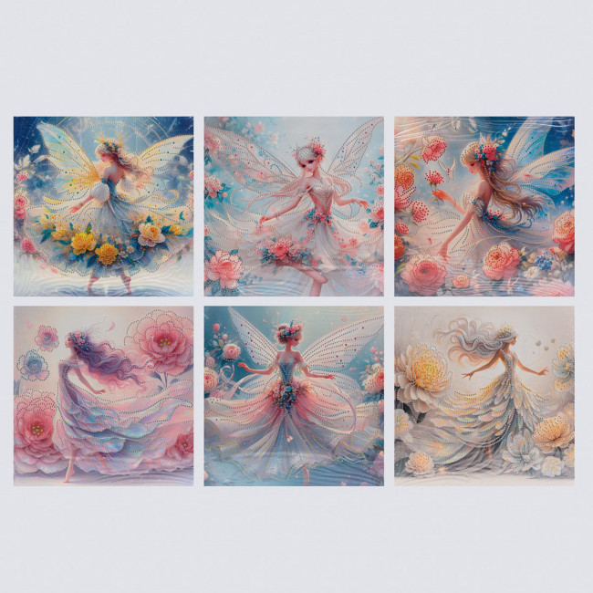 Алмазная мозаика 30*30см ФЕЯ на подрамнике арт.1079 Алмазная мозаика 30*30см ФЕЯ на подрамнике арт.1079