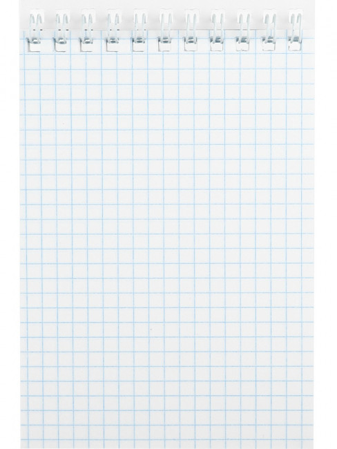 Блокнот А6 40л клетка "Цветочный паттерн - 17", на гребне, Проф-Пресс/Б40-9345 (20)