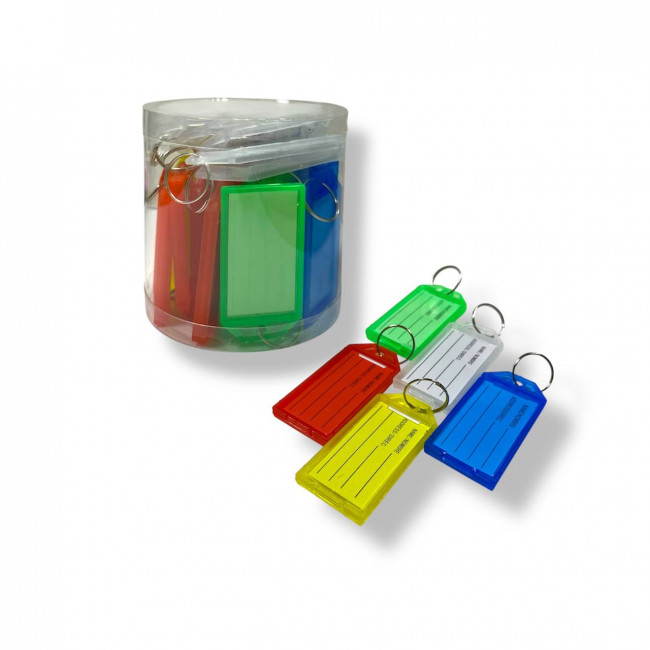 Бирка для ключей WENZER OFFiCE прямоугольная (25)