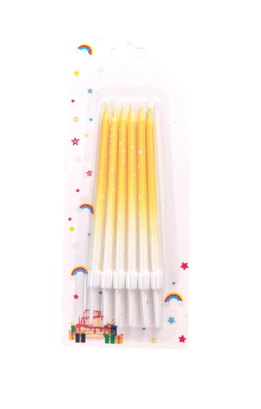 Свечи для торта "Градиент" 9см, ассорти, Магистр/MAG-b-5/221327 (50) Свечи для торта "Градиент" 9см, ассорти, Магистр/MAG-b-5/221327 (50)