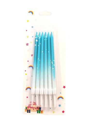 Свечи для торта "Градиент" 9см, ассорти, Магистр/MAG-b-5/221327 (50) Свечи для торта "Градиент" 9см, ассорти, Магистр/MAG-b-5/221327 (50)